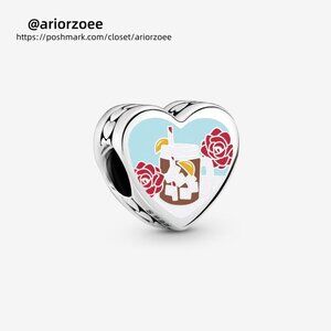 Pandora Alabama Heart Charm|Pendant
